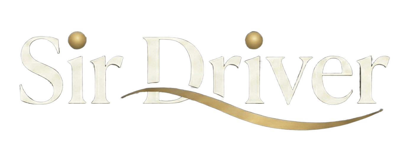 Chauffeur privé de luxe à Paris devant véhicule haut de gamme Sir Driver